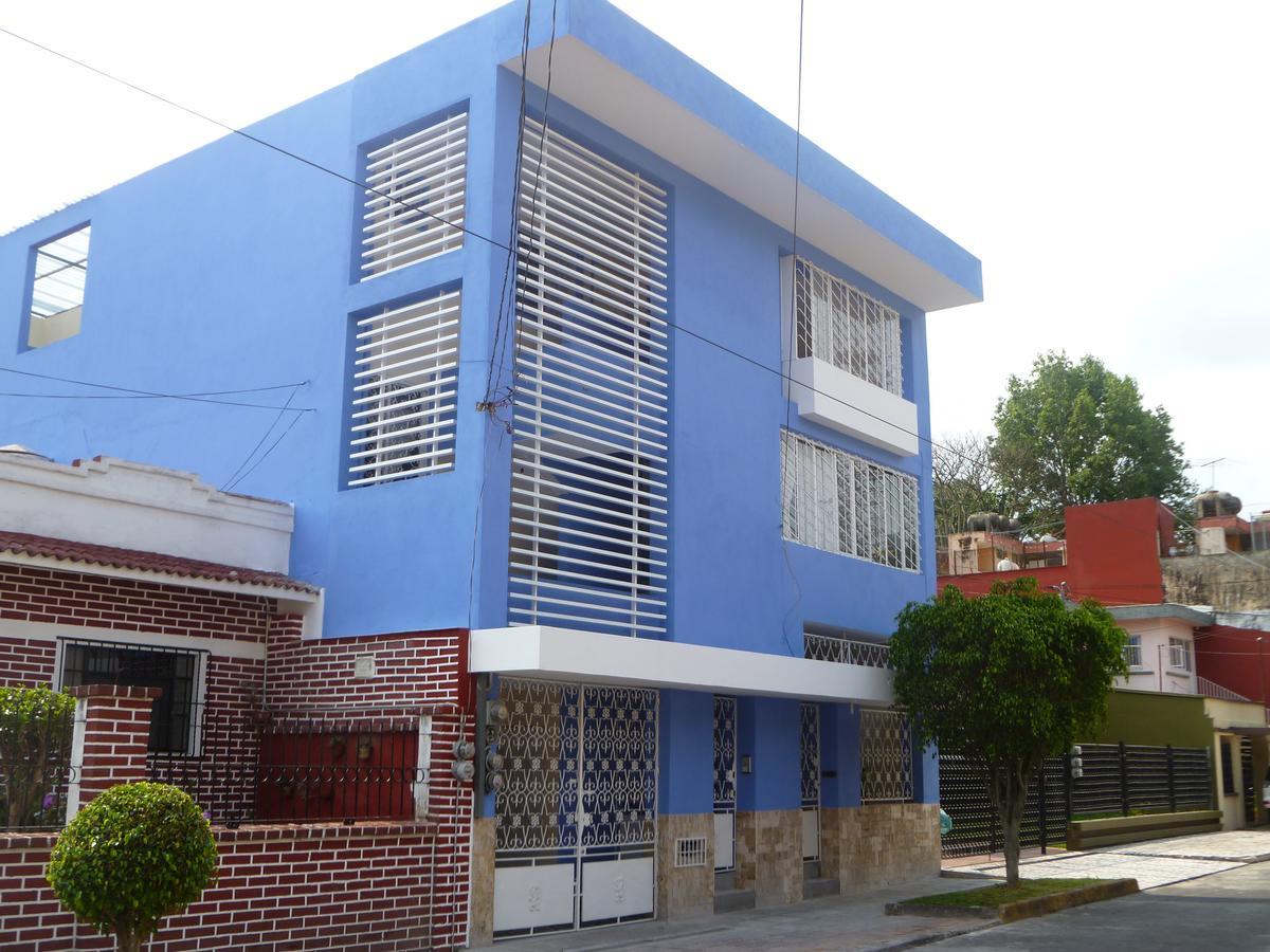 La Casa Azul Hostal Y Pension - Coatepec Xalapa Bagian luar foto